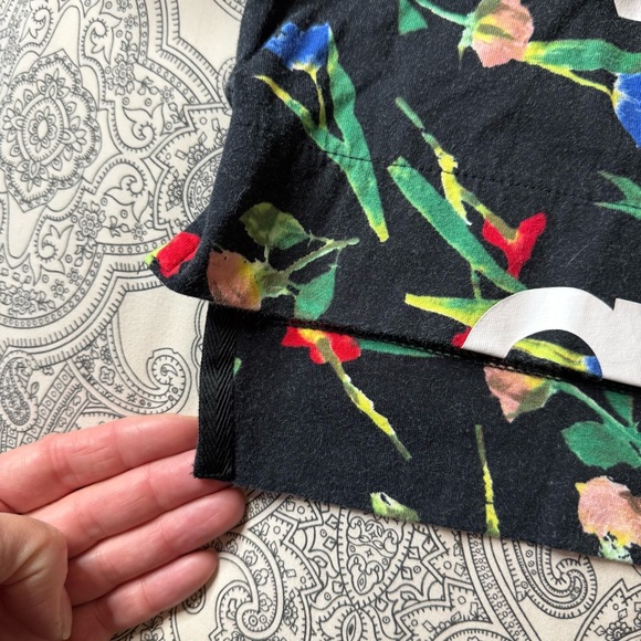 Adidas Cropped Floral Tee - Picture 5 of 5